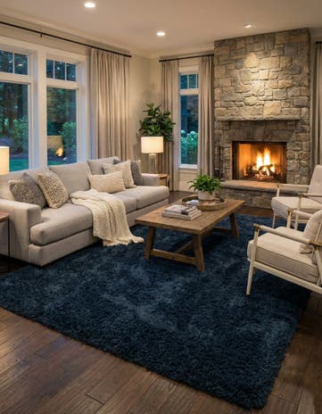 8' x 11' Infinity Shag Rug