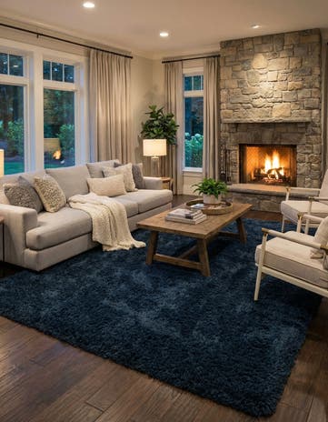 8' x 11' Infinity Shag Rug
