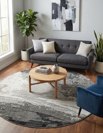 7' 10 x 7' 10 Oslo Round Rug