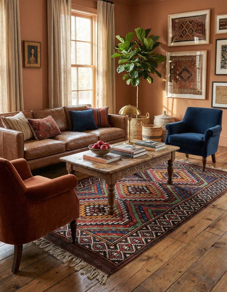 Detail image of 4' 6 x 8' 1 Kelley Rug