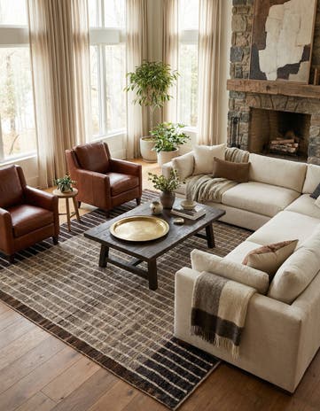 8' 2 x 10' 3 Hand Knotted Darya Wool Rug