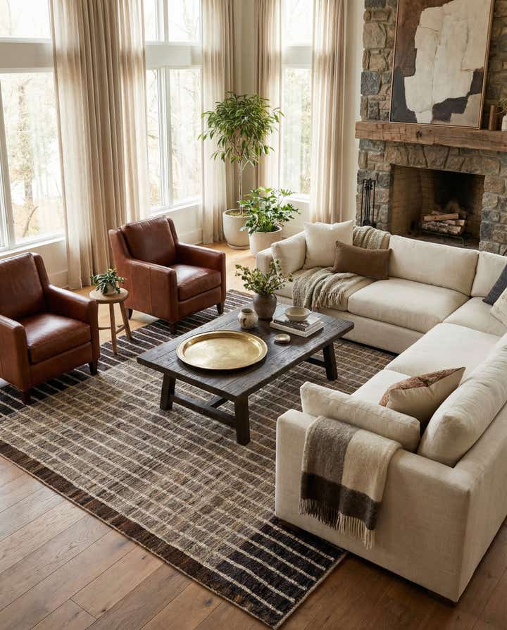 8' 2 x 10' 3 Hand Knotted Darya Wool Rug