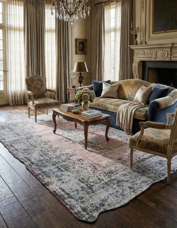 9' 6 x 13' 6 Vintage Royal Wool Rug