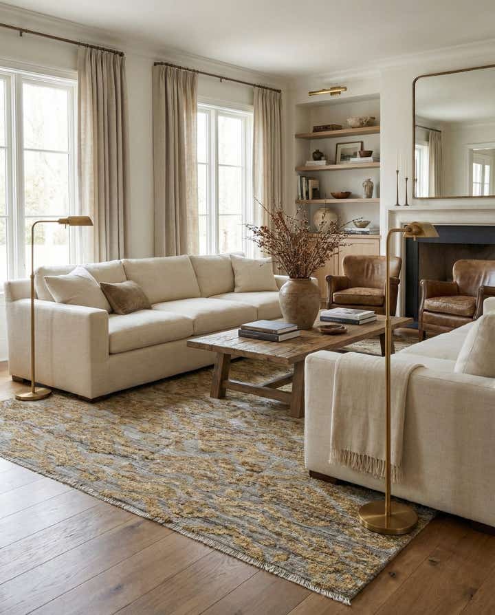 7' 10 x 10' 1 Hand Knotted Darya Wool Rug