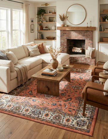 Salmon Medina Rug