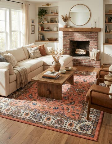 Salmon Medina Rug