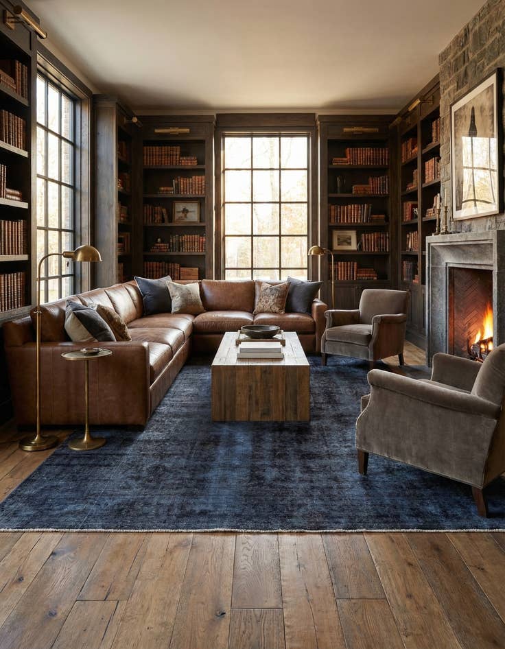 Detail image of 7' 4 x 10' 7  Hand Knotted Ultra Vintage Persian Wool Rug