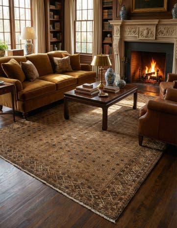 5' 1 x 8' 8 Hamedan Rug