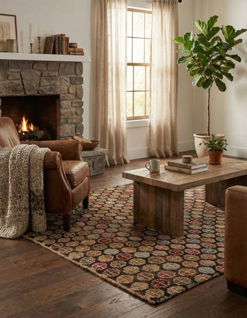 5' 1 x 7' 10 Hand Knotted Balouch Wool Rug