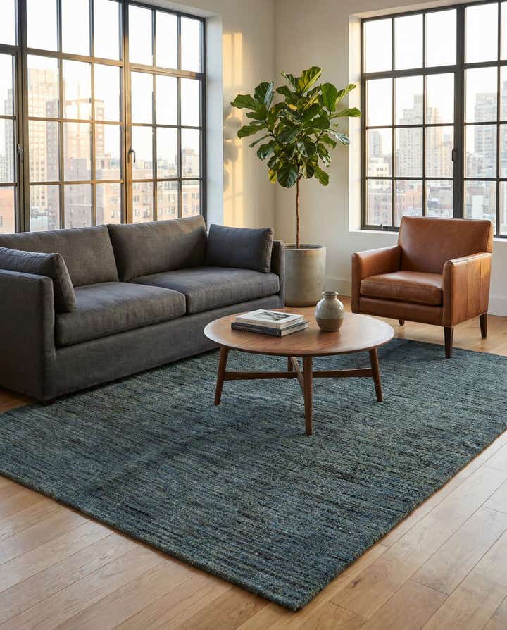 5' 4 x 8' 2 Hand Knotted Darya Wool Rug