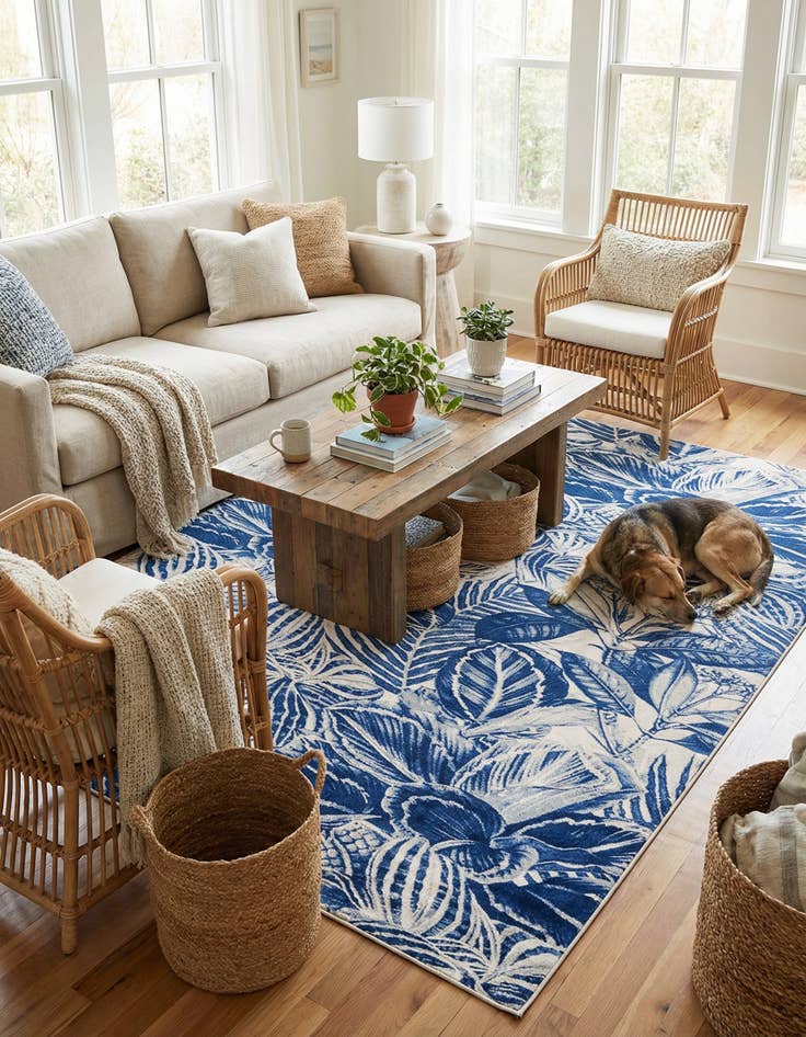 Detail image of 9' x 12' Blossom Rug