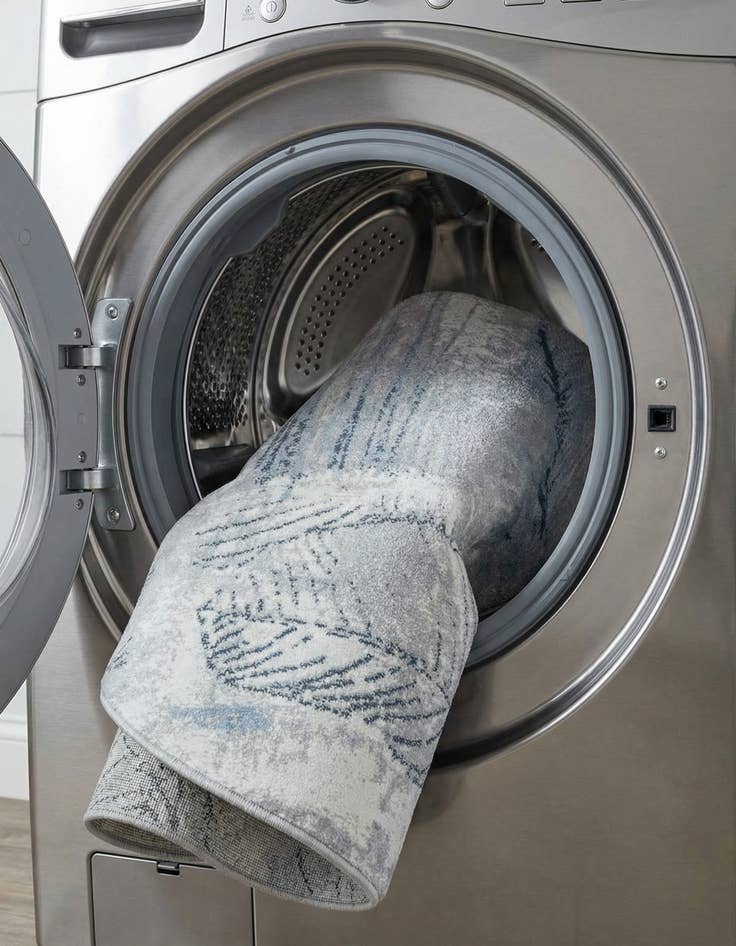 Detail image of 5' 3 x 5' 3 Kamala Washable Round Rug