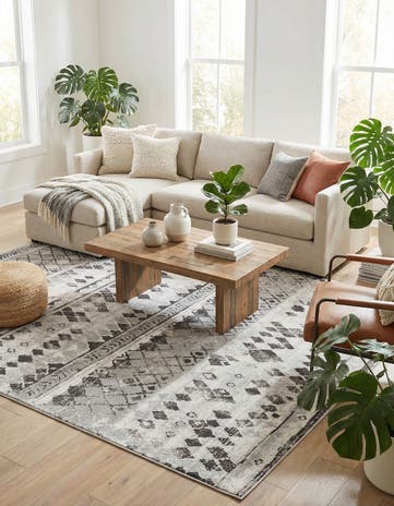 9' x 12' 2 Leipzig Rug