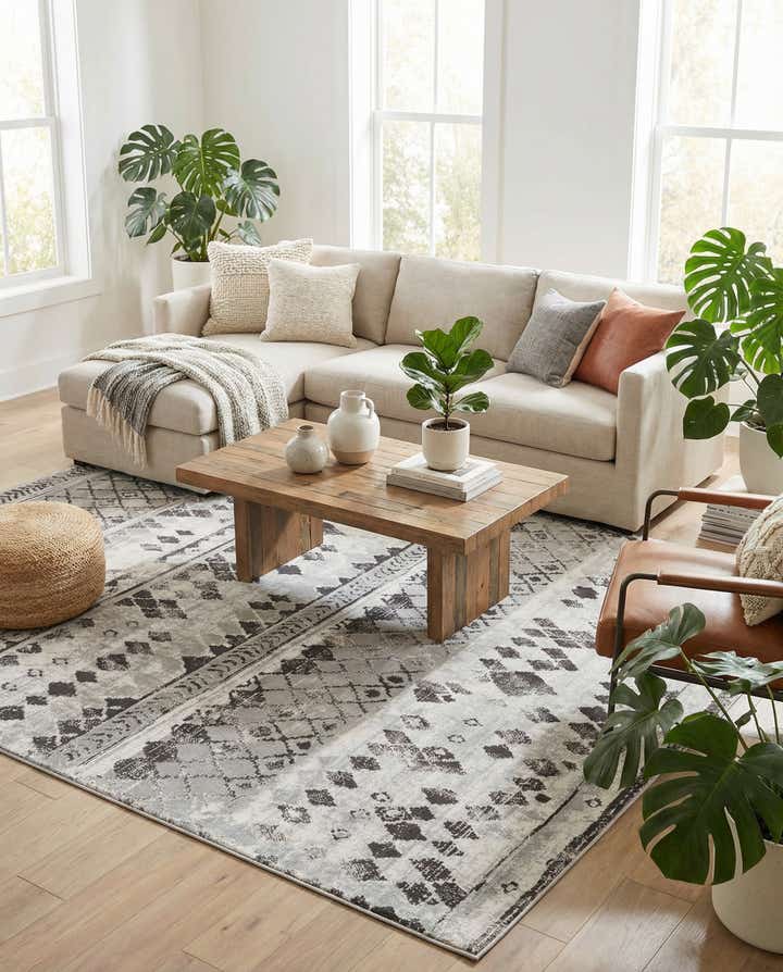 9' x 12' 2 Leipzig Rug