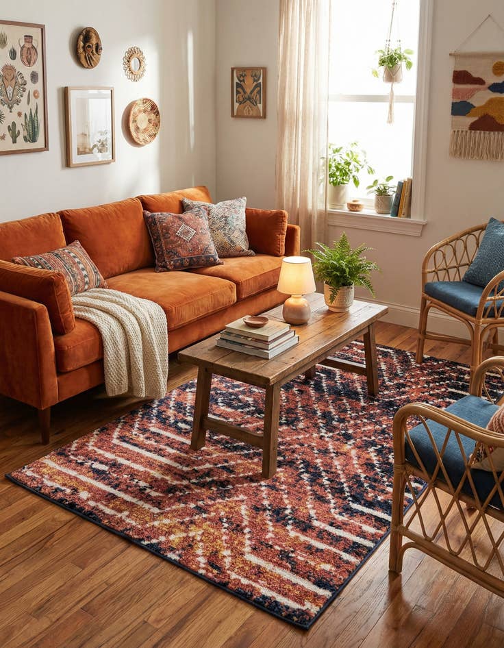 Detail image of  4' x 6' Tagine Rug