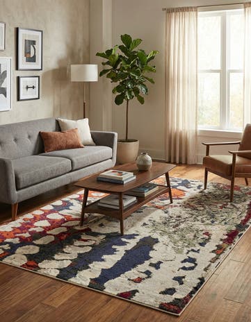 7' x 10' Washable Haerfest Rug