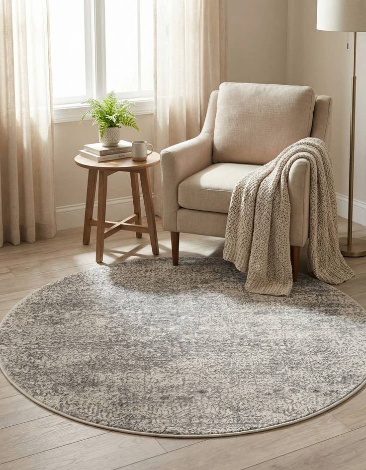 Detail image of 3' 3 x 3' 3 Finsbury Round Rug