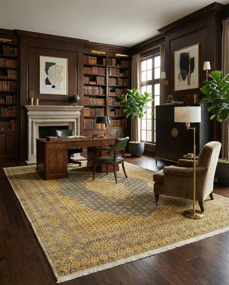 Detail image of 11' 9 x 14' 8 Tabriz Rug