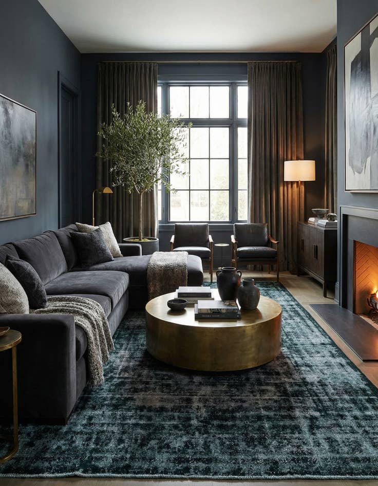 Detail image of 8' x 11'  Hand Knotted Ultra Vintage Persian Wool Rug