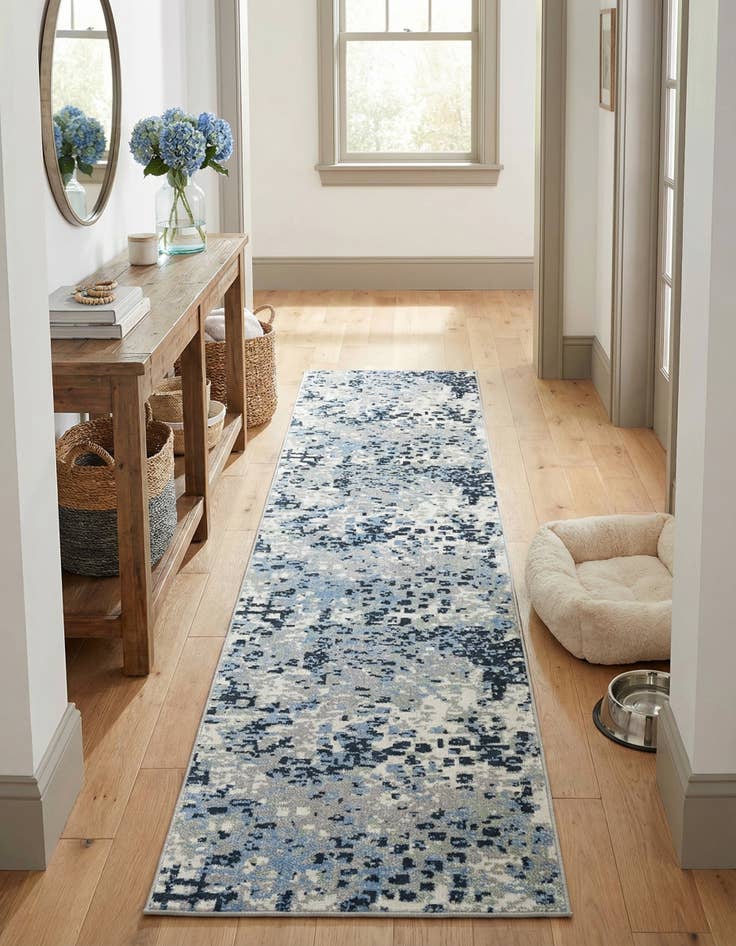 Detail image of 2' 7 x 12' Kamala Washable Runner Rug