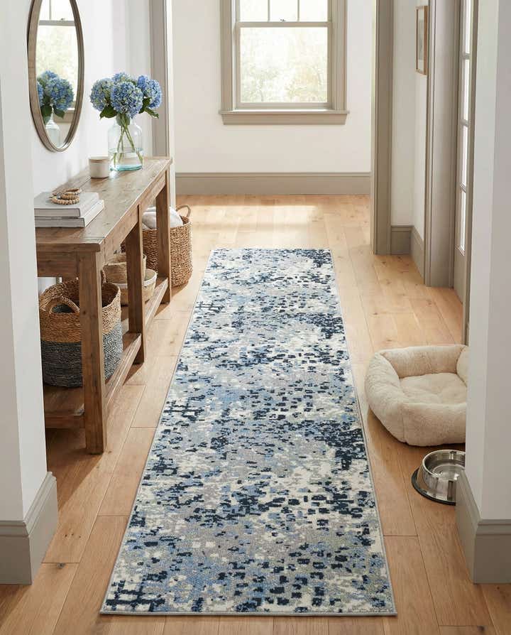 2' 7 x 12' Kamala Washable Runner Rug