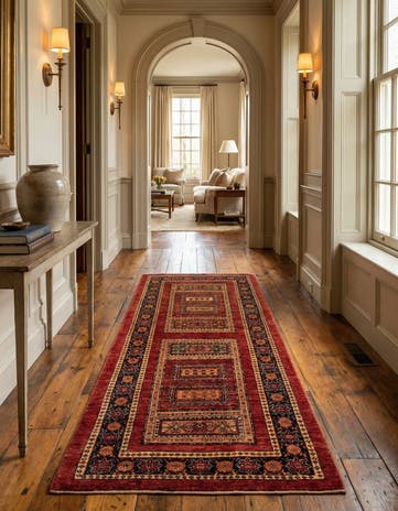 2' 9 x 6' 9 Kashkuli Runner Rug