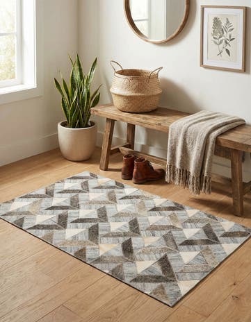 2' x 3' Cowhide Rug