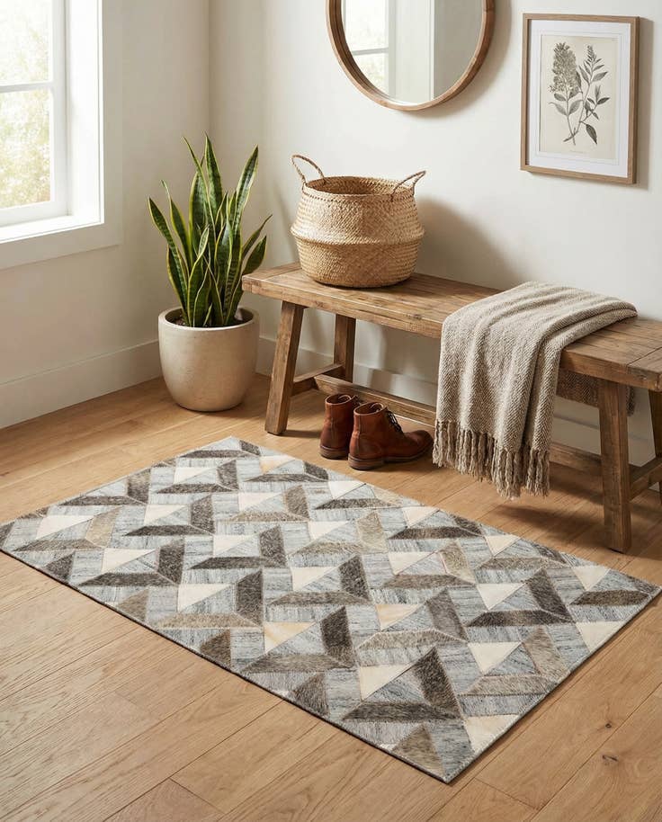 Detail image of 2' x 3' Cowhide Rug