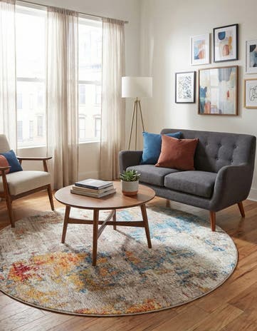 Andromeda Round Rug