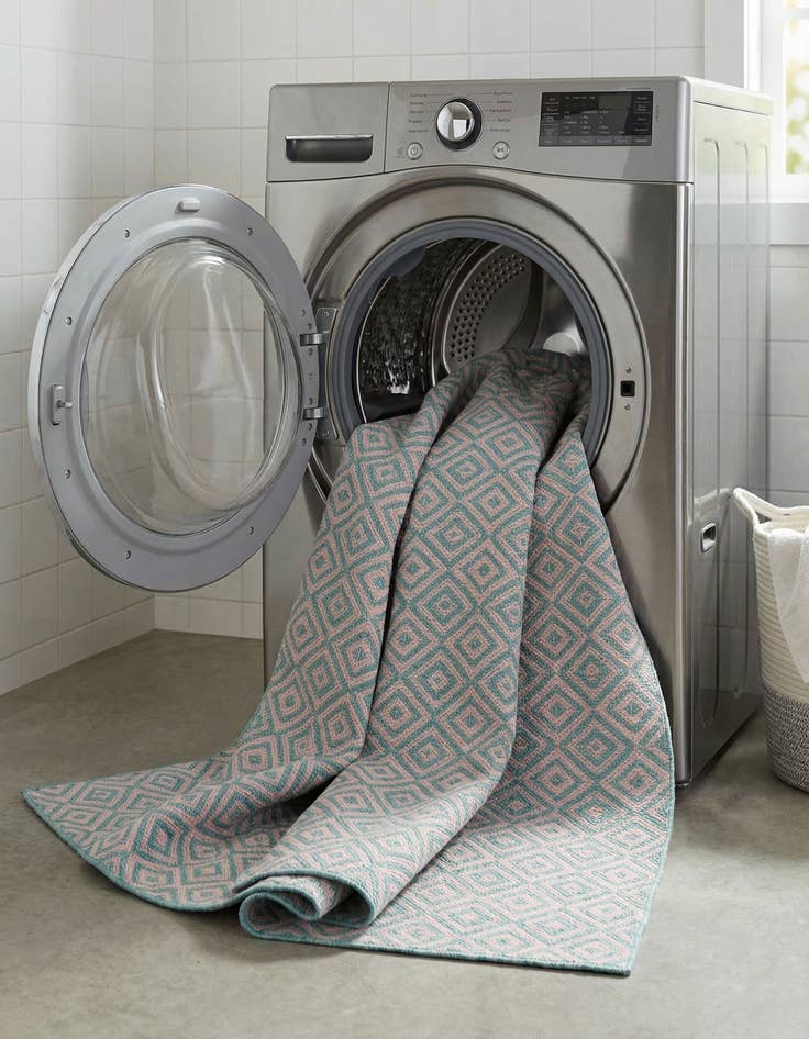 Detail image of 7' 10 x 10'  Washable Jill Zarin Costa Rica Indoor / Outdoor Rug