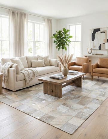 5' x 8' Cowhide Rug