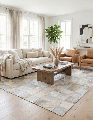 5' x 8' Cowhide Rug