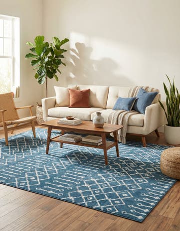 6' x 9' Kasbah Trellis Rug