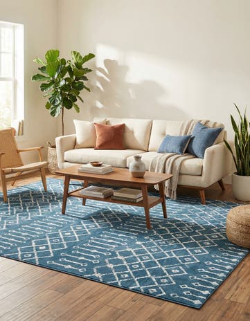 6' x 9' Kasbah Trellis Rug
