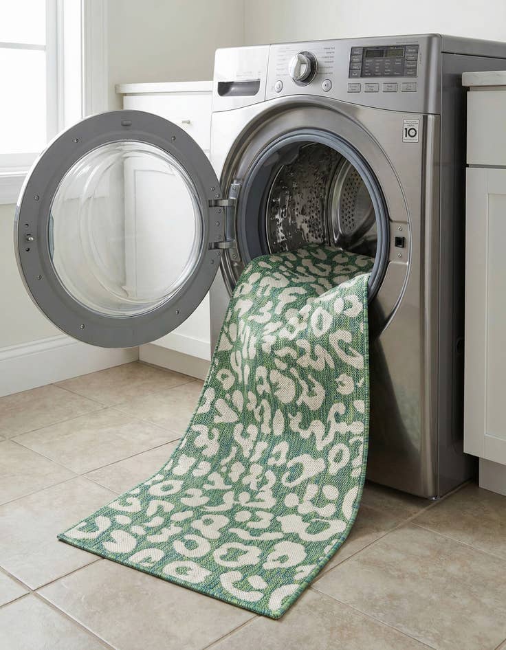 Detail image of 2' x 5' 3  Washable Safari Indoor / Outdoor Runner Rug