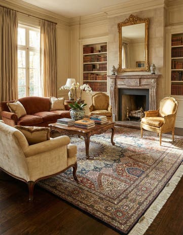6' 5 x 10' 1 Hand Knotted Tabriz Persian Rug