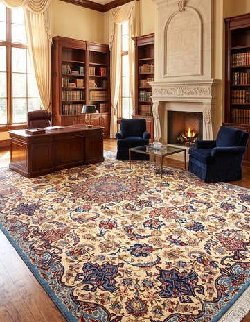 10' 2 x 14' 5 Najafabad Rug