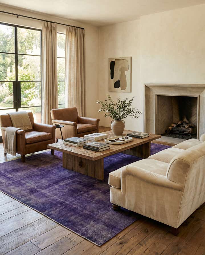 9' 3 x 11' 10 Hand Knotted Ultra Vintage Persian Wool Rug