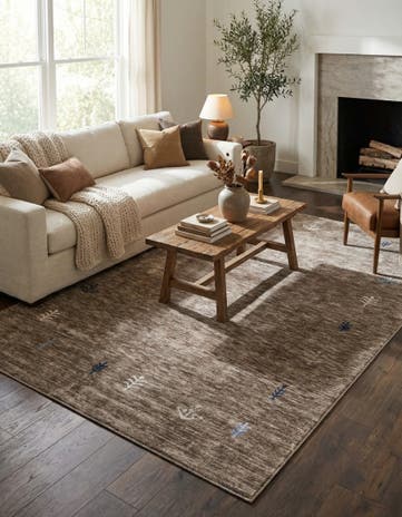 9' x 12' Gabbeh Rug