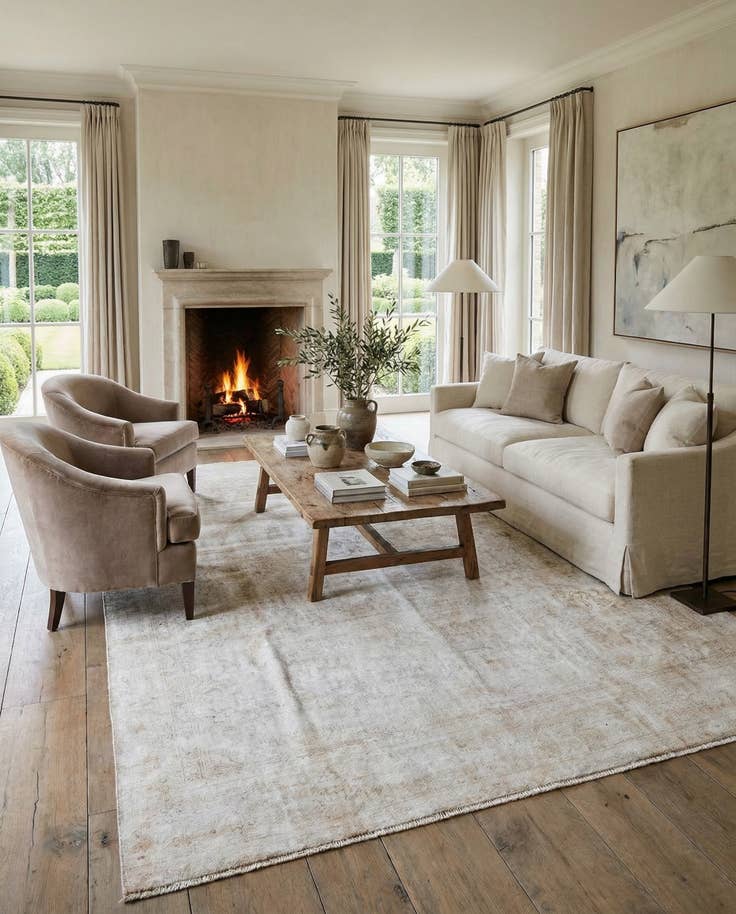 Detail image of 8' 7 x 12' 7 Hand Knotted Ultra Vintage Persian Wool Rug