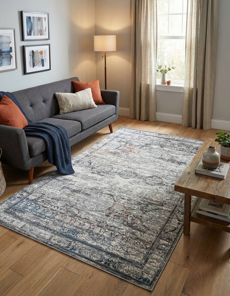 Detail image of 5' 3 x 8' Finsbury Rug