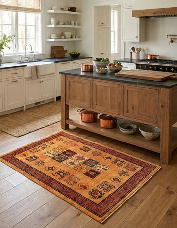 3' 8 x 4' 11 Kashkuli Rug