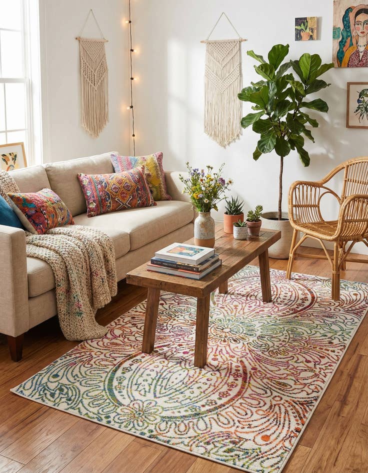 Detail image of 4' x 6' Florence Rug