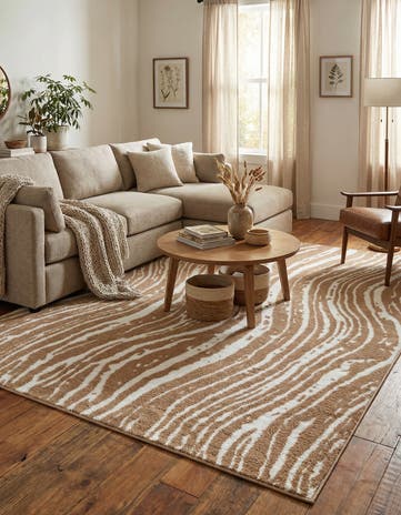 7' 10 x 10' Sepia Rug