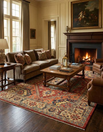 7' 3 x 10' Sara Wool Rug