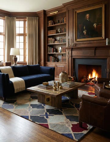 8' x 10' 2 Luna Wool Rug