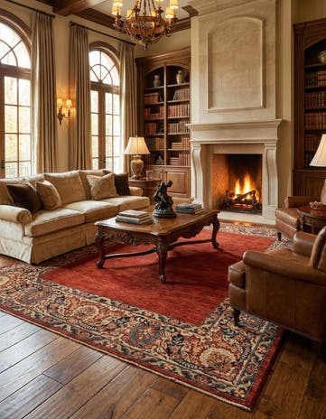 8' 1 x 11' 1 Ziegler Wool Rug