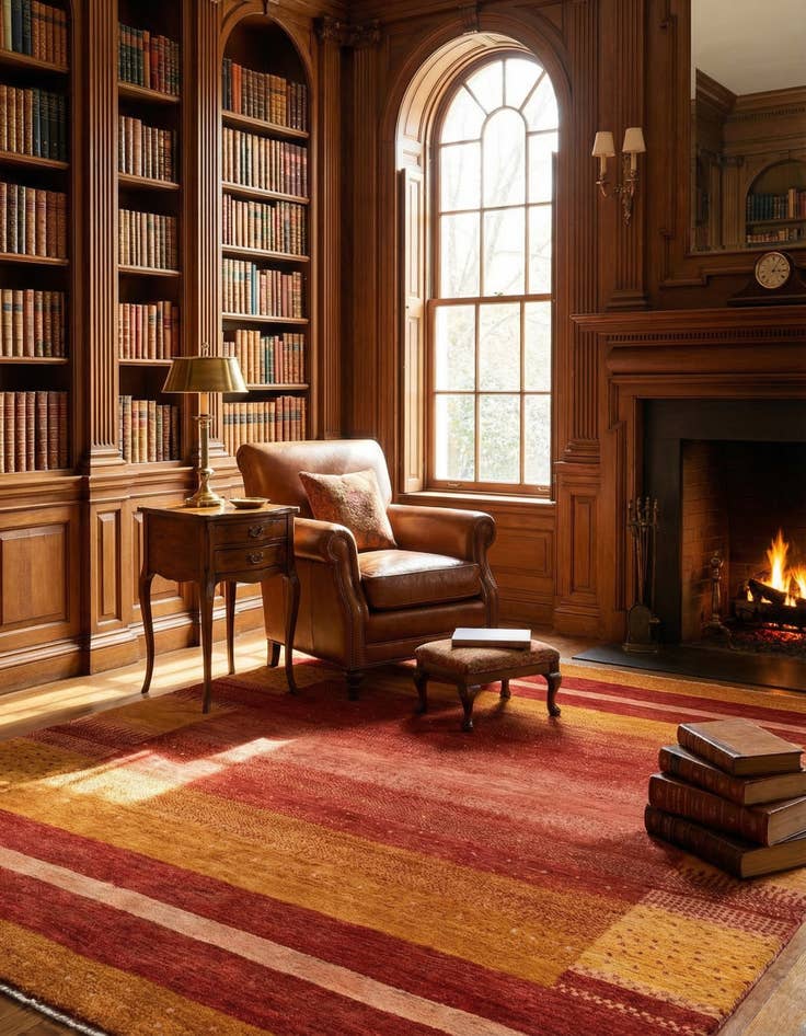 Detail image of 5' 10 x 7' 9 Kashkuli Wool Rug