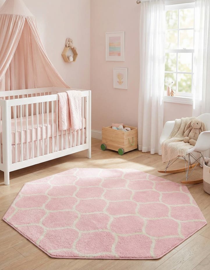 5' 3 x 5' 3 Lattice Frieze Octagon ...