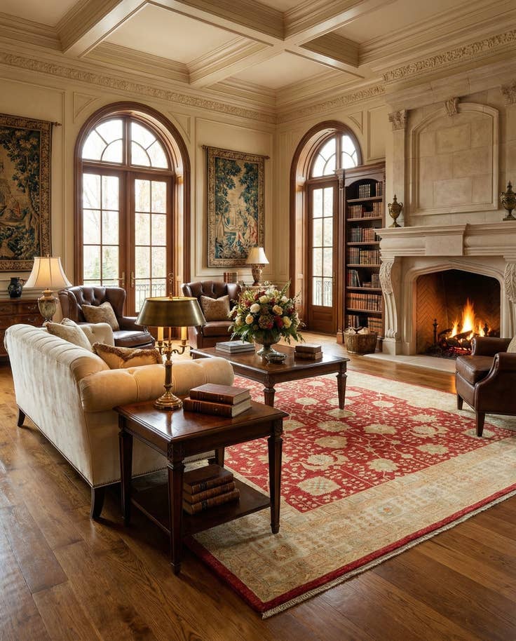 Detail image of 9' 10 x 12' 10 Kaizar Wool Rug